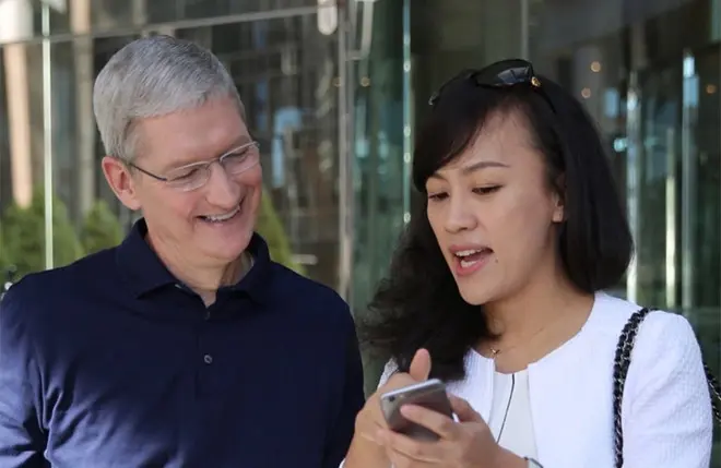 Tim Cook rédige le profil de Liu Qing (Didi Chuxings) pour le TIME