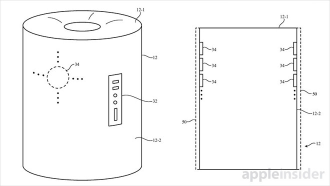 Le brevet du jour : le système interne de l'enceinte Siri (Siri Speaker) ?