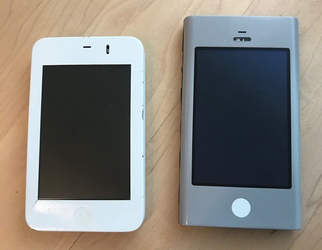 Deux prototypes d'iPhone "Wallabies" inédits (en photo)