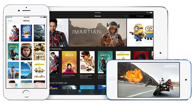 Vente et location de vidéos : iTunes serait en net recul devant la concurrence