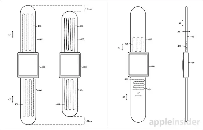 Le brevet du jour : un bracelet auto-ajustable pour l'Apple Watch