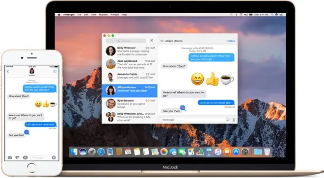 High Sierra n’arrive pas vraiment à lire les Messages à temps (ça c’est le bug !)