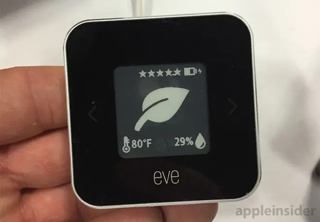 HomeKit : Elgato présente son interrupteur "Eve Button" et un nouveau capteur "Eve Room"