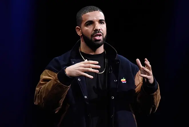 Drake (keynote WWDC 2015) est l'artiste le plus écouté sur Spotify en 2015