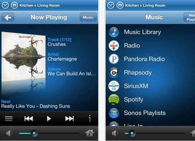 Illustration : Sonos propose le streaming audio depuis votre iPhone