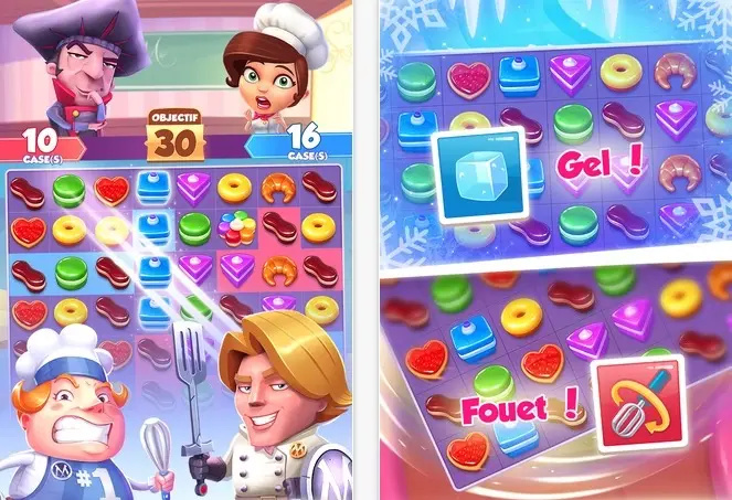 Gameloft se lance sur les traces de King avec Pastry Paradise