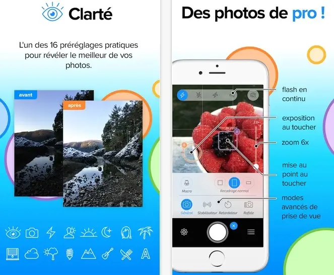 L'excellent Camera+ est en promotion sur l'App Store