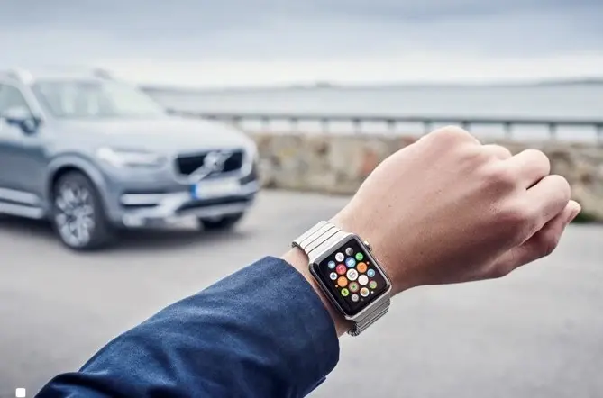 Volvo permet de préchauffer sa voiture et de la déverrouiller à distance grâce à l'Apple Watch