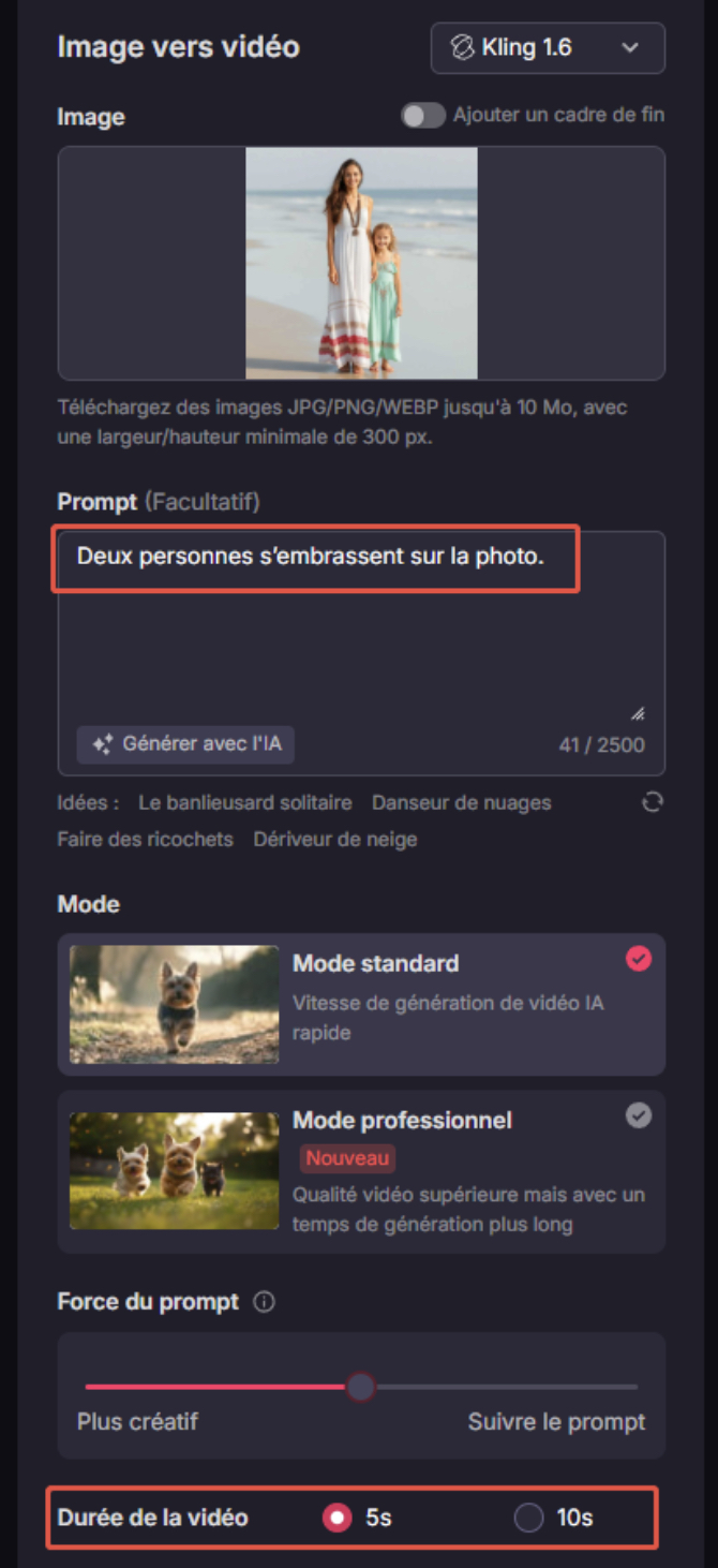 Comment cr&eacute;er des vid&eacute;os &agrave; partir d'images avec Pollo AI sur Mac&nbsp;?
