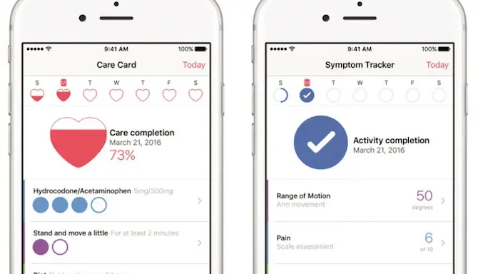 Les premières applications exploitant CareKit arrivent dans l'App Store