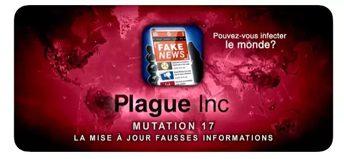 L'app Plague Inc. retirée de l'App Store chinois #coronavirus