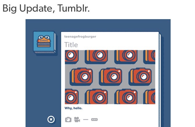 Tumblr ajoute des notifications sur iPhone et chouchoute ses blogueurs