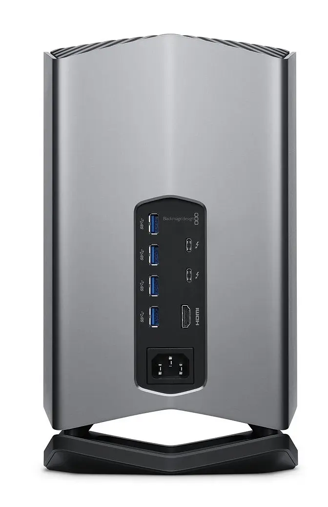 Un nouvel eGPU Blackmagic qui gère les écrans Thunderbolt ! (en exclu chez Apple)