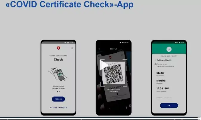 La Suisse présente son passeport sanitaire numérique