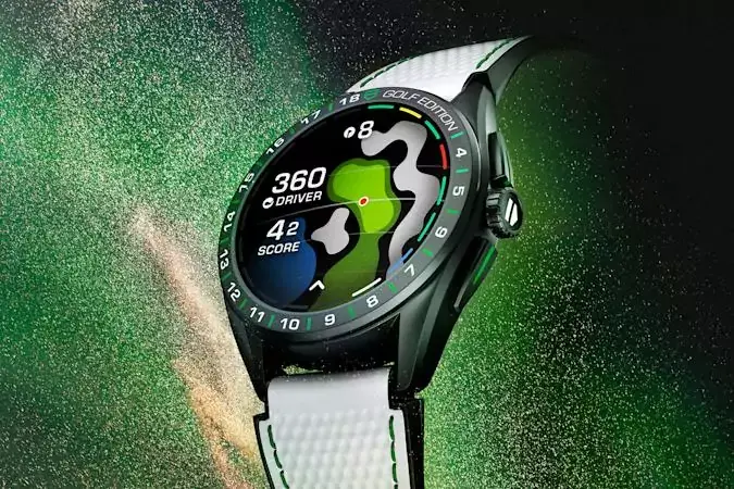 La TAG Heuer Calibre E4 Golf Edition soigne votre swing