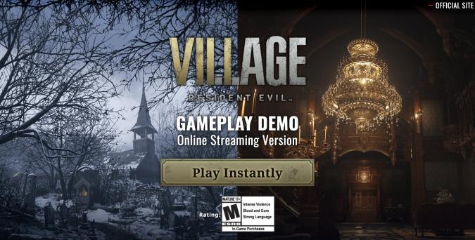 Capcom propose une démo de Resident Evil Village accessible gratuitement via un navigateur