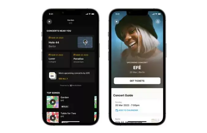 Shazam s'associe à Bandsintown pour proposer des tickets de concert