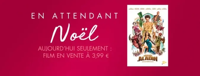 En attendant Noël : Les nouvelles aventures d'Aladin à 3,99€ jusqu'à ce soir