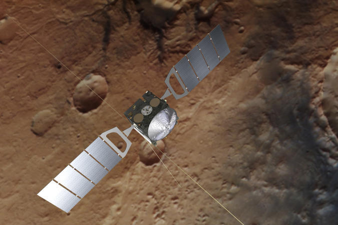 Insolite : 19 ans plus tard, Mars Express a été mise à jour !
