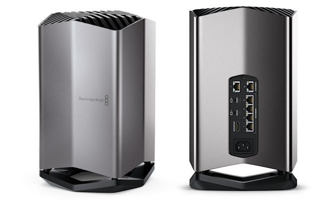 BlackMagic recycle son eGPU en gros RAID 10G collaboratif de 80To !