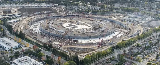 L'image du jour : le Campus 2 d'Apple avance bien !