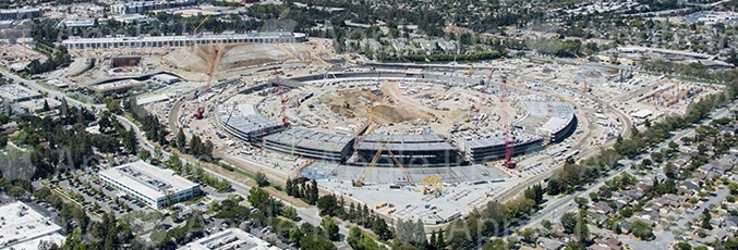 L'image du jour : une nouvelle vue aérienne du Campus 2 d'Apple