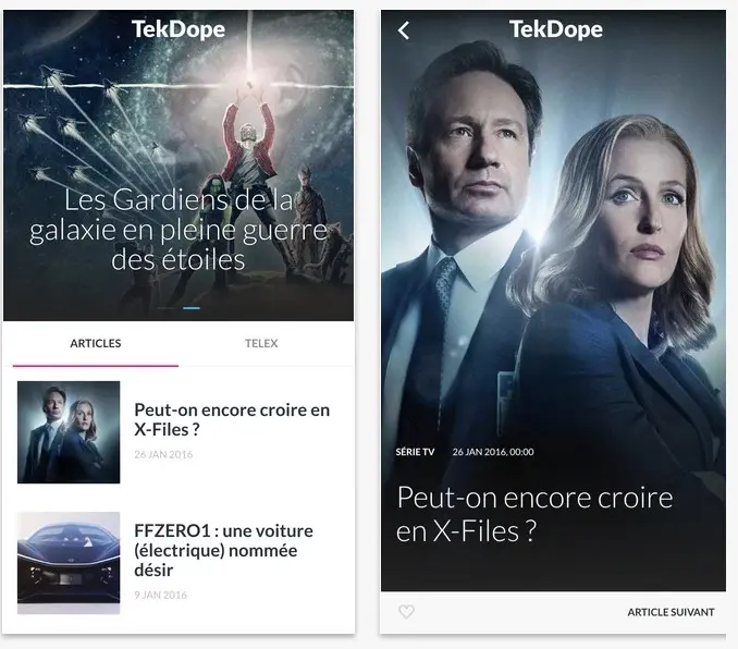 TekDope, le magazine "100% geek", est de retour sur l'App Store !