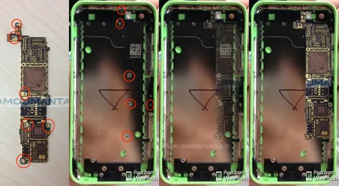 De vraies photos de l'iPhone "low-cost", tout en plastique ?