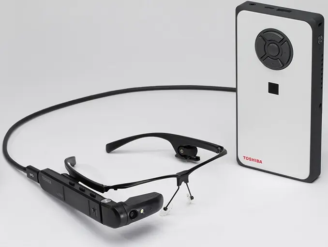 Réalité augmentée : Toshiba lance ses "lunettes connectées" sous Windows 10 Pro