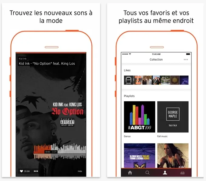 Mise à jour de l'app SoundCloud avec son propre "iTunes Radio"