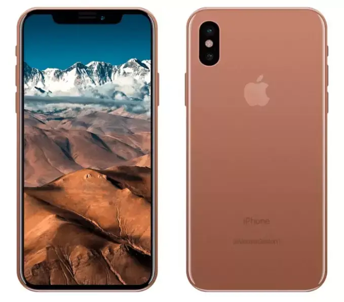 iPhone 8 : pas cuivré mais "Blush Gold", et 64Go de mémoire de base ?