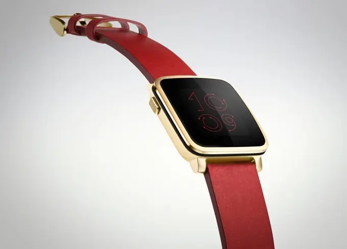 Et voici la Pebble Time Steel "Edition" !