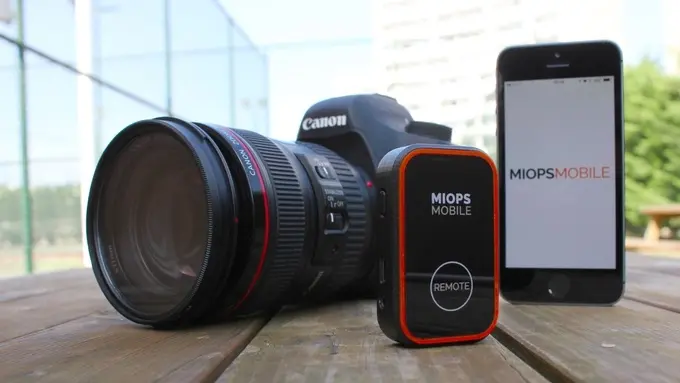 MIOPS MOBILE, une télécommande connectée pour votre Reflex numérique