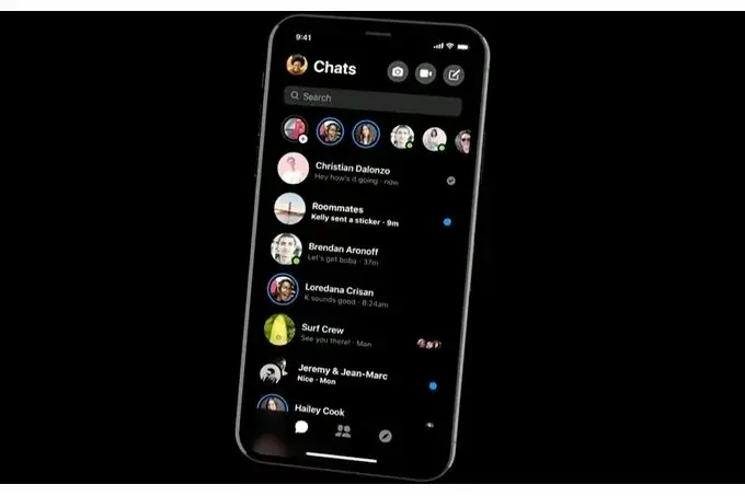 Facebook Messenger : réalité augmentée pour les pros et thème sombre en préparation