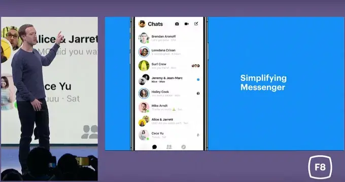 Facebook Messenger : réalité augmentée pour les pros et thème sombre en préparation