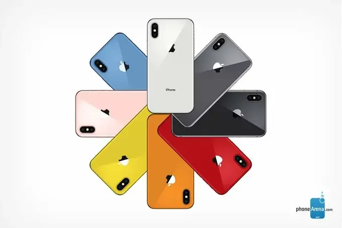 Une photo de famille haute en couleur pour les iPhone 2018