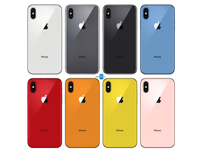 Une photo de famille haute en couleur pour les iPhone 2018