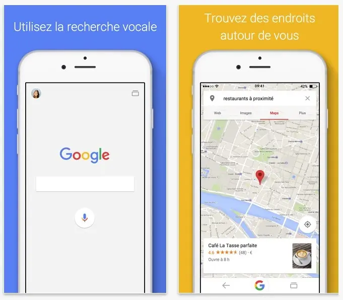 Du 3D Touch (et une surprise) dans l'app iOS de Google