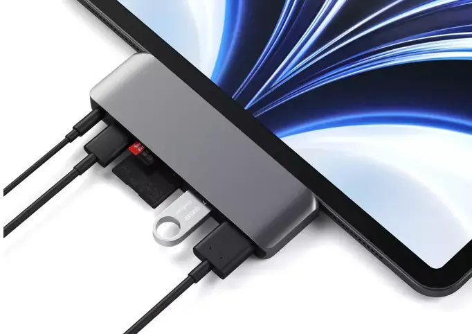 Satechi améliore son hub USB-C pour les iPad dotés d'une puce M1