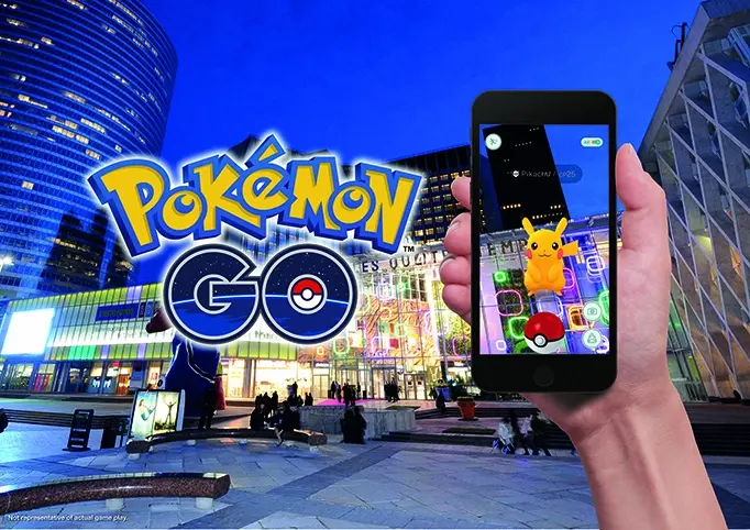 Restez au chaud avec Pokémon Go, dans les centres commerciaux (ho ho ?)