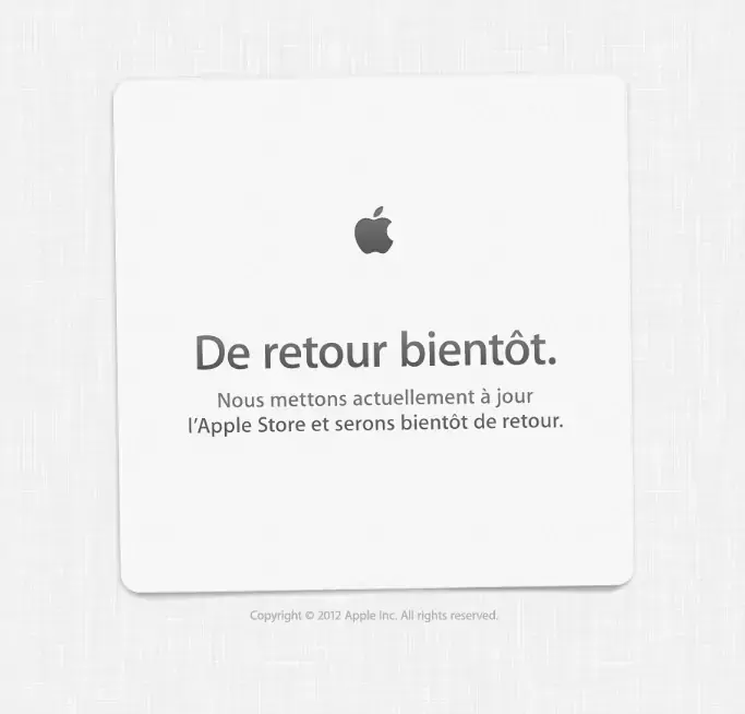 L'AppleStore est fermé