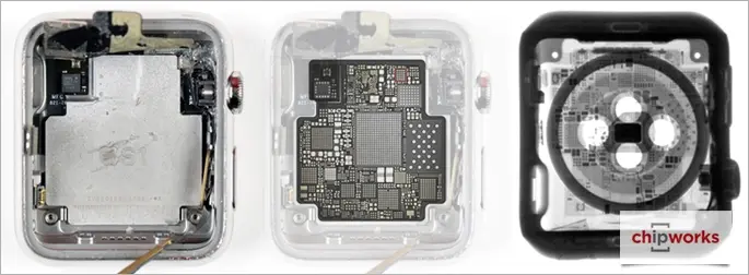 L'image du jour : l'Apple Watch passée aux rayons X