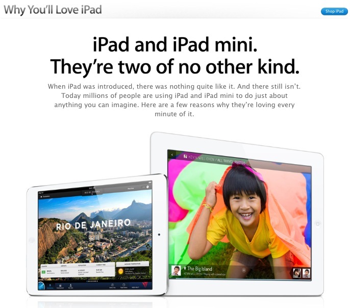 Apple explique "Pourquoi vous aimerez l'iPad"