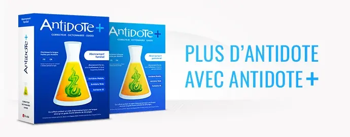 Antidote+ : Druide propose également des forfaits à partir de 59€ par an