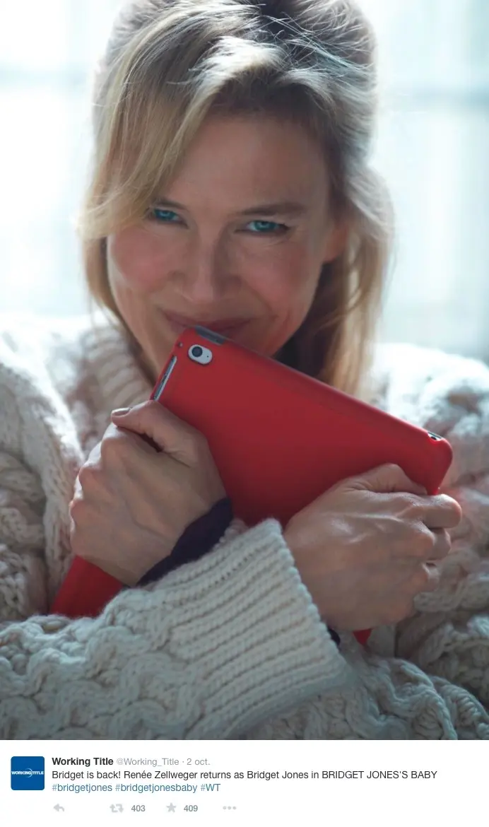 Le prochain journal de Bridget Jones sera... un iPad