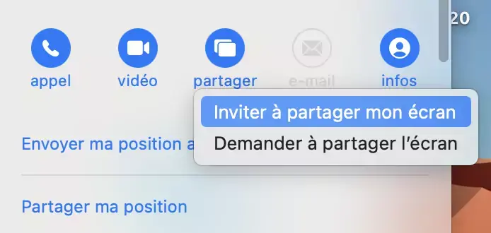 Astuce : comment partager son écran via iMessage sur Mac