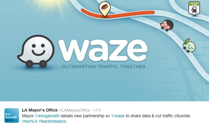 Waze et Los Angeles s'allient pour fluidifier le trafic et signaler les enlèvements