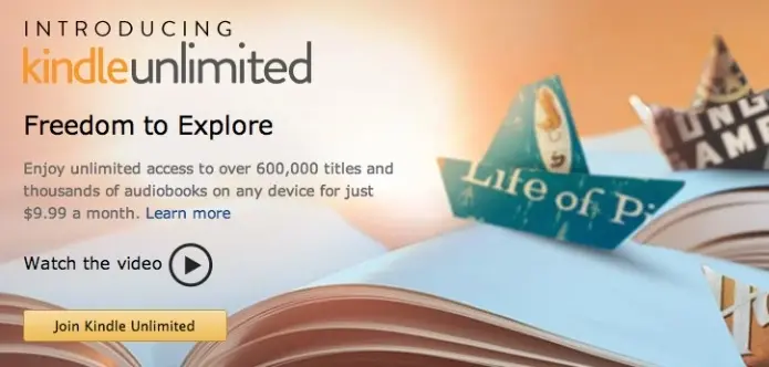 Amazon lance Kindle Unlimited en Grande-Bretagne et améliore Goodreads