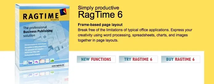 RagTime devient (en partie) compatible avec macOS Sierra