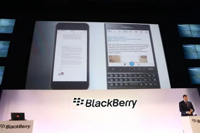 Quand Blackberry compare son nouveau Passport à l'iPhone 6